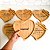 Petisqueira Coração em Bambu Personalizada Padrinhos Casamento - Imagem 1