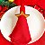 Porta Guardanapo Estrela de Natal em Bambu Mesa Posta - Imagem 3
