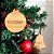 Enfeite para Árvore de Natal em Bambu Personalizado - Imagem 1