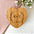 Porta Alianças Casamento Caixa Coração Personalizada Bambu - Imagem 3