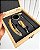 Kit Acessórios para Vinho Com Caixa Bambu Personalizada - Imagem 6