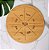 Tábua de Servir Pizza e Frios 35 cm em Bambu Personalizada - Imagem 1