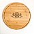 Tábua para Pizza e Frios 35 cm em Bambu Personalizada - Imagem 3