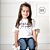 T-shirt Mãe e Filha/Filho Strong Branca - Imagem 4