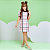 Vestido Infantil Vichy Manga Princesa - Imagem 1