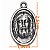 Kit 3 Pingentes Medalha Sagrada Face Jesus Cristo Metal - Imagem 3