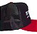 Boné trucker Hustle core aba curva black/red - Imagem 2