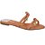 SANDALIA FEMININO MOLECA 5460205 CORAL - Imagem 3