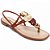 SANDALIA FEMININO DAKOTA Z8622 MASCAVO - Imagem 3