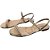 SANDALIA FEMININO MISSISSIPI Q6093 NUDE - Imagem 2
