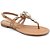 SANDALIA FEMININO MISSISSIPI X8742 NATURAL - Imagem 3