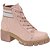 COTURNO FEMININO MOLECA 5338103 PRETO/PINK - Imagem 3