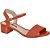 SANDALIA FEMININO MOLECA 5259805 TELHA - Imagem 2