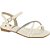 RASTEIRA INFANTIL MOLEKINHA 2354102 BRANCO/CREME FURTACOR - Imagem 1