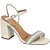 SANDALIA FEMININO VIZZANO 6409218 BRANCO OFF/BRANCO CRISTAL - Imagem 1