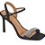 SANDALIA FEMININO VIZZANO 6516103 PRETO CRISTAL/PRETO - Imagem 1