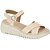 SANDALIA FEMININO MODARE 7197101 CREME - Imagem 1