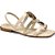 RASTEIRA FEMININO MISSISSIPI MC312 COTTON/DOURADO - Imagem 1