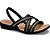 SANDALIA FEMININO CAMPESI CP502 BAUNILHA - Imagem 2
