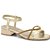 SANDALIA FEMININO RAMARIM 2448201 ALMOND - Imagem 2