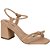SANDALIA FEMININO BEIRA RIO 8436230 OURO ROSADO/NUDE - Imagem 1