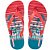 SANDALIA MASCULINO KENNER DRM-30 BRANCO/VERMELHO - Imagem 1