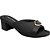 ANABELA FEMININO PICCADILLY 566057 PRETO/PRETO - Imagem 1