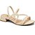 SANDALIA FEMININO DAKOTA Y8731 METAL BRONZE - Imagem 2