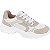 TENIS FEMININO MOLECA 5812102 BRANCO OFF/CINZA - Imagem 1