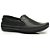 MOCASSIM MASCULINO PEGADA 140771 PRETO - Imagem 1
