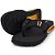 SANDALIA MASCULINO KENNER DJY-01 RAKKA ELITE L7 PRETO/DOURAD - Imagem 1