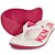 SANDALIA MASCULINO KENNER DNN-10 BRANCO/ROSA - Imagem 1