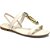 SANDALIA FEMININO DAKOTA Y8784 CREAM - Imagem 1