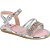 SANDALIA INFANTIL MOLEKINHA 2112785 PRATA - Imagem 1