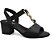 SANDALIA FEMININO COMFORTFLEX 2557302 PLUS/PRETO - Imagem 1
