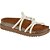 BIRKEN FEMININO MOLECA 5500111 CRISTAL/BRANCO OFF - Imagem 1