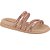PAPETE FEMININO BEIRA RIO 8488125 CREME/OURO ROSADO/CHAMPAGN - Imagem 2