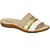 TAMANCO FEMININO MODARE 7125200 BEGE/CREME/DOURADO - Imagem 1