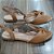 SANDALIA FEMININO VIA SCARPA 109713990 AMBAR/CAMEL - Imagem 2