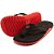 SANDALIA MASCULINO KENNER HHJ-02 NK6 HIGHLIG VERMELHO/PRETO - Imagem 2