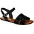 FLAT FEMININO MOLECA 5297439  PRETO 01 - Imagem 3