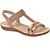 SANDALIA FEMININO MODARE 7125228 NUDE/OURO - Imagem 2