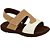 SANDALIA INFANTIL MOLEKINHO 2135145 CARAMELO/BRANCO OFF - Imagem 1