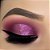 pigmento glitter rose red - trezz - Imagem 2