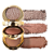 Trio de Sombras Nádia Tambasco By Océane - 3 To Go Palette Hazel - Imagem 3