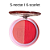 Blush dual cheeks compacto duo Ruby Rose - Imagem 4