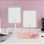 Espelho de mesa with led light cor rosa - Imagem 1