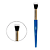 Pincel pequeno Duo Fiber L28601 - Lully Makeup - Imagem 1