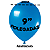 Balão Bexiga Liso  9' Polegadas - 50 unid - Imagem 6
