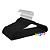 Kit 10 Cabides Veludo Infantil Slim Ultrafino Preto - Imagem 1